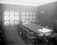 Director's room, 34th St. National Bank, New York City, between 1900 and 1910. Creator: Unknown
