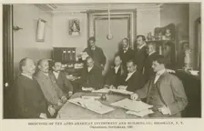 Directors of the Afro-American Investment and Building Co., Brooklyn...September 1892, (1907). Creator: Unknown