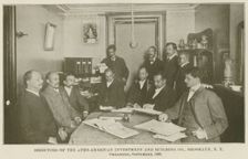 Directors of the Afro-American Investment and Building Co., Brooklyn...September 1892, (1907). Creator: Unknown