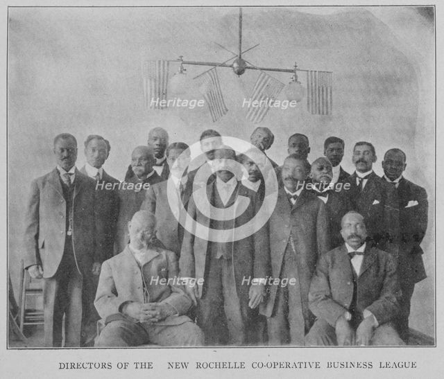 Directors of the New Rochelle Co-operative Business League; [Samuel G. Craig; Frank Sheldon..., 1908 Creator: Unknown.