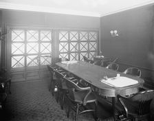Director's room, 34th St. National Bank, New York City, between 1900 and 1910. Creator: Unknown