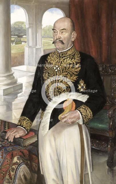 Dirk Fock, Governor-General, 1925.  Creator: Jan Frank.