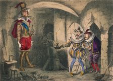 Discovery of Guido Fawkes by Suffolk and Mounteagle, 1850. Artist: John Leech