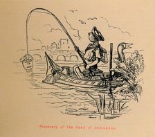 Discovery of the Head of Summanus 1852. Artist: John Leech