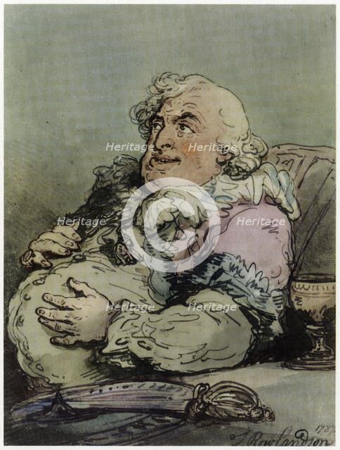 Discomforts of an Epicure, 1787. Creator: Thomas Rowlandson.