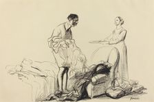 Discharged from Military Service, c. 1914/1919. Creator: Jean Louis Forain