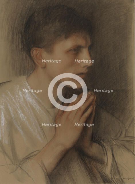 Disciple from Emmaus, 1896. Creator: Pascal Adolphe Jean Dagnan-Bouveret.