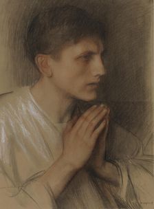 Disciple from Emmaus, 1896. Creator: Pascal Adolphe Jean Dagnan-Bouveret