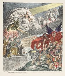 Disciples catching the mantle - the Spirit of Darkness overshadowing the Priests of Baal, 1808