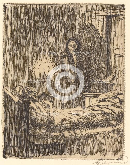 Discreet (Discrète), 1900. Creator: Paul Albert Besnard.