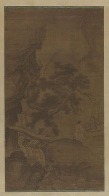 Discussing the Dao in the Shade of Pines, 14th century. Creator: Unknown