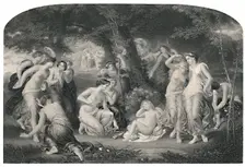 Disarming of Cupid (Sonnet Cliv.) c1870. Artist: P Lightfoot