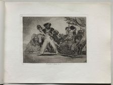Disasters of War: That's Tough, 1810-1820. Creator: Francisco de Goya (Spanish, 1746-1828)