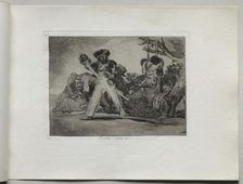 Disasters of War: That's Tough, 1810-1820. Creator: Francisco de Goya (Spanish, 1746-1828)