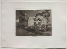 Disasters of War: Barbarians!, 1810-1820. Creator: Francisco de Goya (Spanish, 1746-1828)