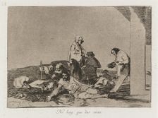 Disasters of War: Pl. 58, It is no use shouting , 1810-1813. Creator: Francisco de Goya (Spanish, 1746-1828); Real Academia