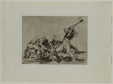 Disasters of War: Pl., 3, The Same (Thing) , 1810-1813. Creator: Francisco de Goya (Spanish, 1746-1828); Real Academia
