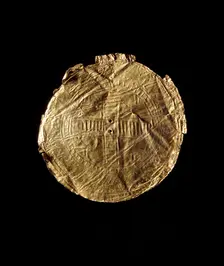 Disc (the Ballyshannon Sun-disc), Early Bronze Age, Beaker Period (Britain), c 2500BC-2150 BC