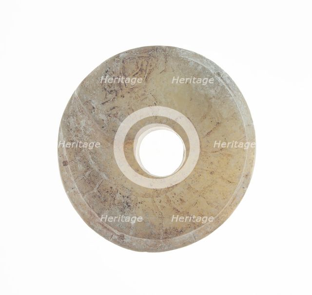 Disc with Coiled Dragon, Western Zhou period, 11th/10th century B.C. Creator: Unknown.