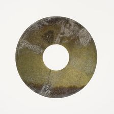 Disc (bi), Eastern Zhou period or Western Han dynasty, 3rd/2nd century B.C. Creator: Unknown