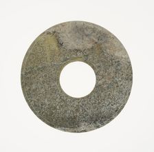 Disc (bi), Eastern Zhou period or Western Han dynasty, 3rd/2nd century B.C. Creator: Unknown