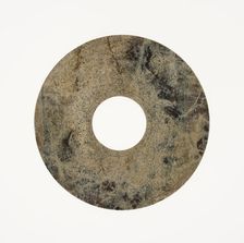 Disc (bi), Eastern Zhou period or Western Han dynasty, 3rd/2nd century B.C. Creator: Unknown