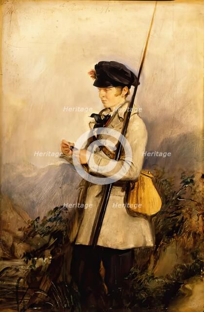 Disgorging the Fly, 1841. Creator: John Phillip.