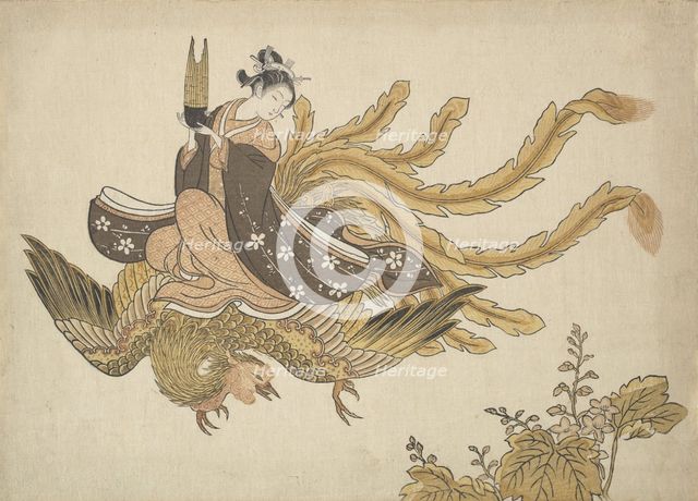 Disguised Immortal, ca. 1766., ca. 1766. Creator: Suzuki Harunobu.