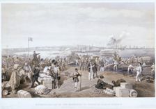 Disembarkation of the Expedition to Kertch at Kamish Bournou 1855. Artist: E Walker