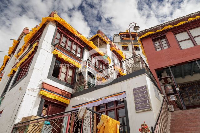 Diskit Monastery, Nubra Valley, Ladakh, India, 2023. Creator: Peter Thompson.