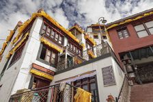 Diskit Monastery, Nubra Valley, Ladakh, India, 2023. Creator: Peter Thompson
