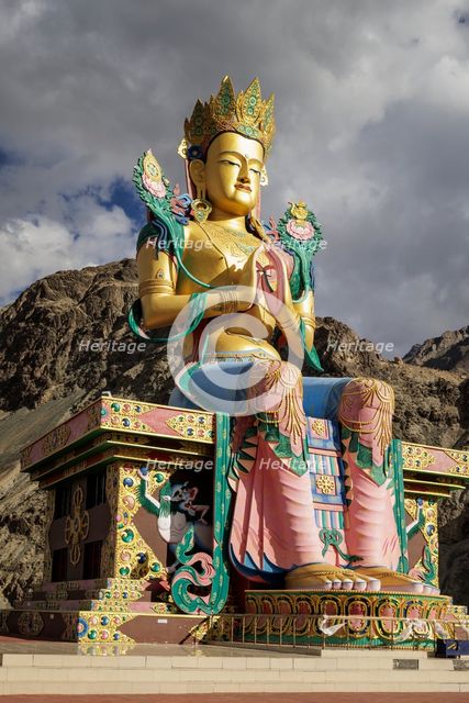 Diskit Chamba, Nubra Valley, Ladakh, India, 2023. Creator: Peter Thompson.