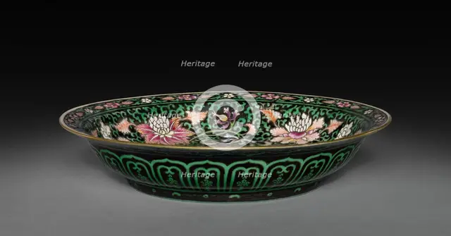 Dish, 1736-1795. Creator: Unknown.