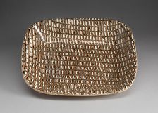 Dish, 1860. Creator: Unknown