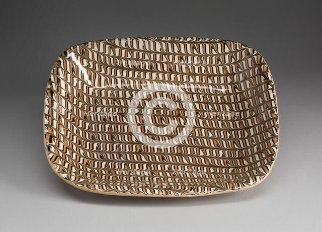 Dish, 1860. Creator: Unknown.