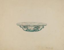 Dish, 1935/1942. Creator: Van Silvay