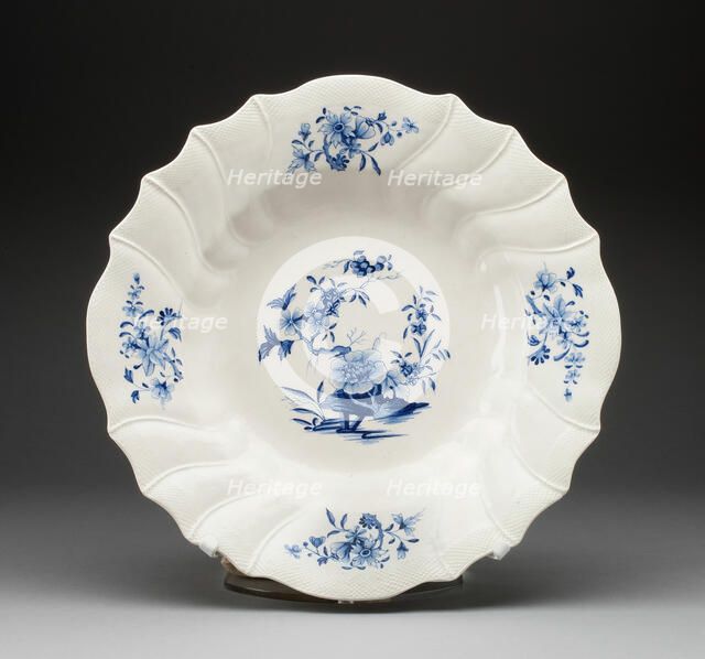 Dish, Tournai, c. 1765. Creator: Tournai Porcelain Manufactory.