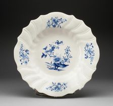 Dish, Tournai, c. 1765. Creator: Tournai Porcelain Manufactory