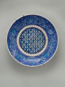 Dish, Turkey, mid-16th century. Creator: Unknown