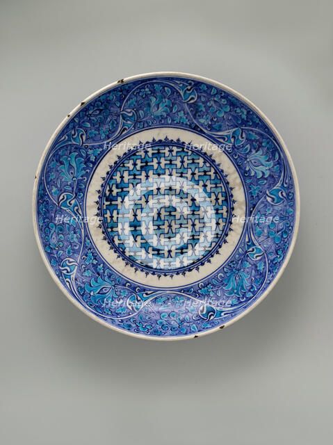 Dish, Turkey, mid-16th century. Creator: Unknown.