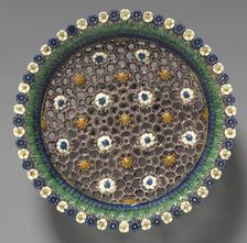Dish with Open Work, late 1500s. Creator: Bernard Palissy (French, 1510-1589), circle of