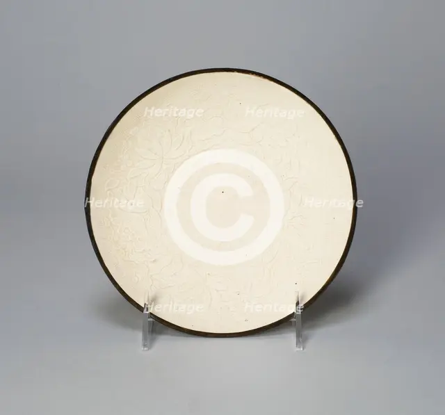 Dish with Fish and Lotus Scrolls, Song dynasty (960-1279). Creator: Unknown.