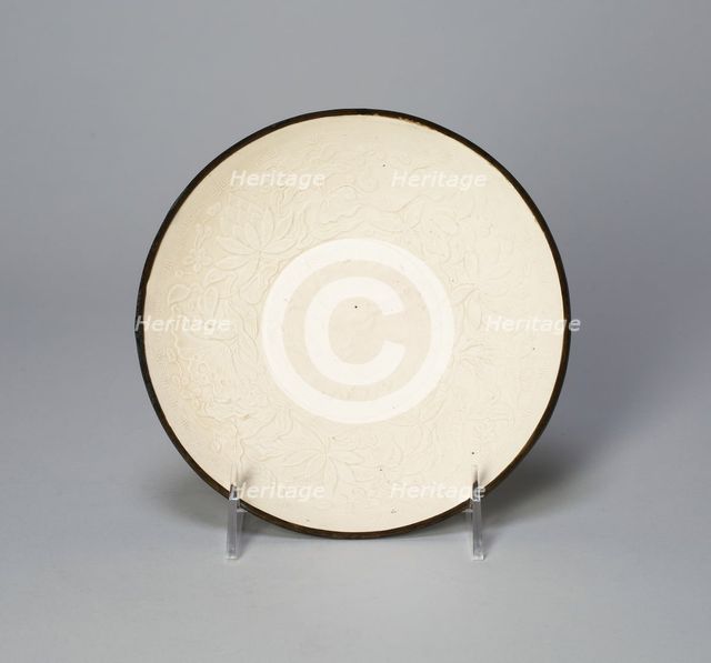 Dish with Fish and Lotus Scrolls, Song dynasty (960-1279). Creator: Unknown.