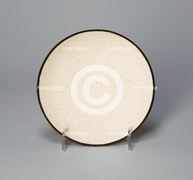 Dish with Fish and Lotus Scrolls, Song dynasty (960-1279). Creator: Unknown.