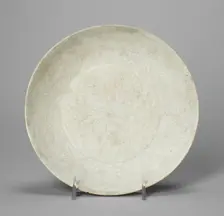 Dish with Floral Scrolls, Song dynasty (960-1279). Creator: Unknown