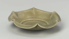 Dish with Inverted Petal-Lobed Rim, Northern Song dynasty (960-1127). Creator: Unknown