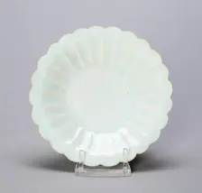 Dish with Lobed Cavetto and Foliate Rim, Song dynasty (960-1279), 11th/12th century. Creator: Unknown