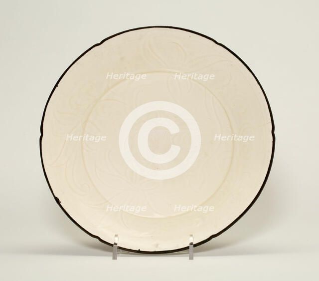 Dish with Lotus Flowers, Song dynasty (960-1279). Creator: Unknown.