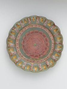 Dish with Peony, India, late 17th-early 18th century. Creator: Unknown