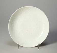 Dish with Phoenix and Stylized Flowers, Ming dynasty (1368-1644), Yongle mark and period. Creator: Unknown